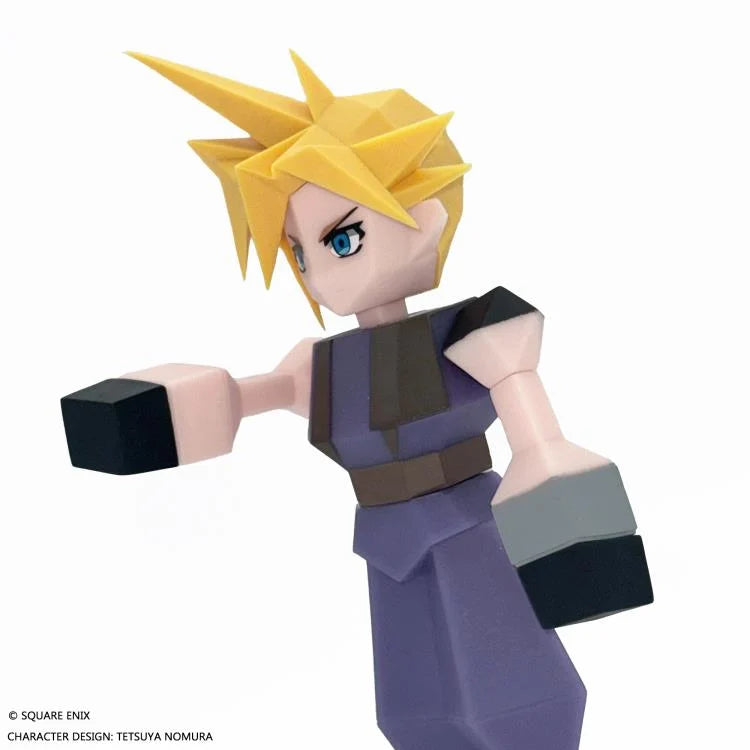 [PRE-ORDER] Polygon Soft Vinyl Figure - Cloud Strife - Final Fantasy VII