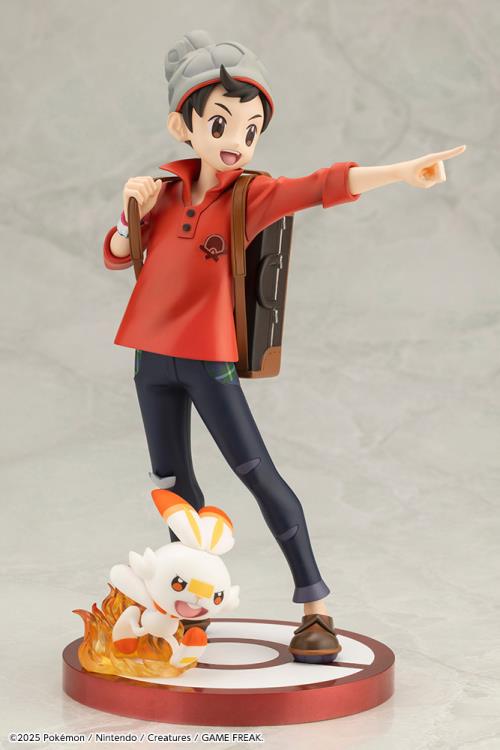 [PRE-ORDER] Series ARTFX J - Victor with Scorbunny 1/8 Scale Figure - Pokemon