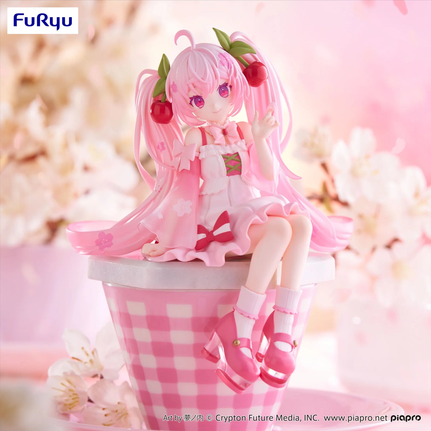 [PRE-ORDER] Noodle Stopper Figure - Sakura Miku 2024 Pearl Color Ver. - Vocaloid Hatsune Miku