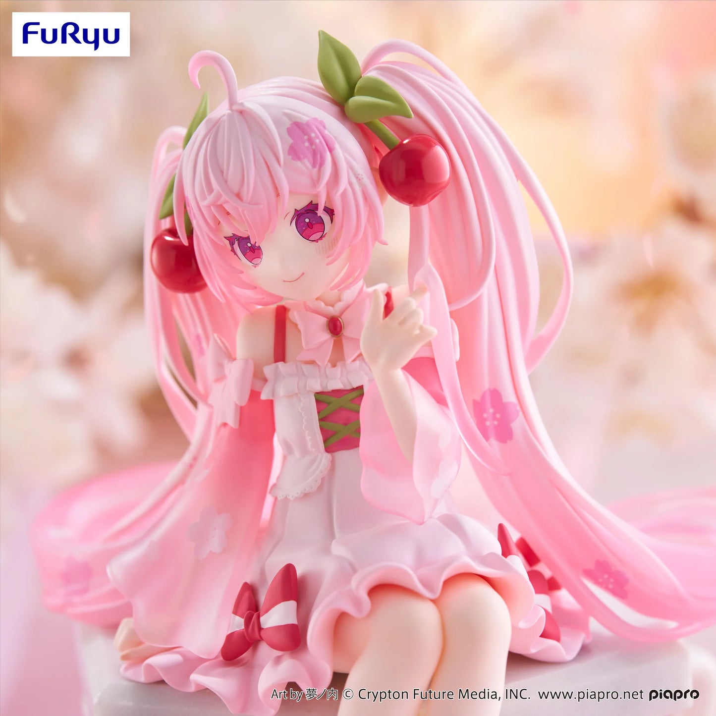 [PRE-ORDER] Noodle Stopper Figure - Sakura Miku 2024 Pearl Color Ver. - Vocaloid Hatsune Miku