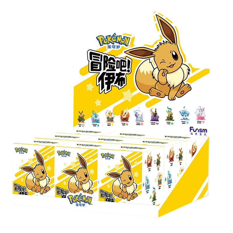 Funism - Pokemon Eeveelution gacha collection set