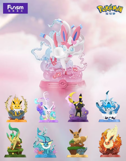 Funism - Pokemon Eeveelution gacha collection set