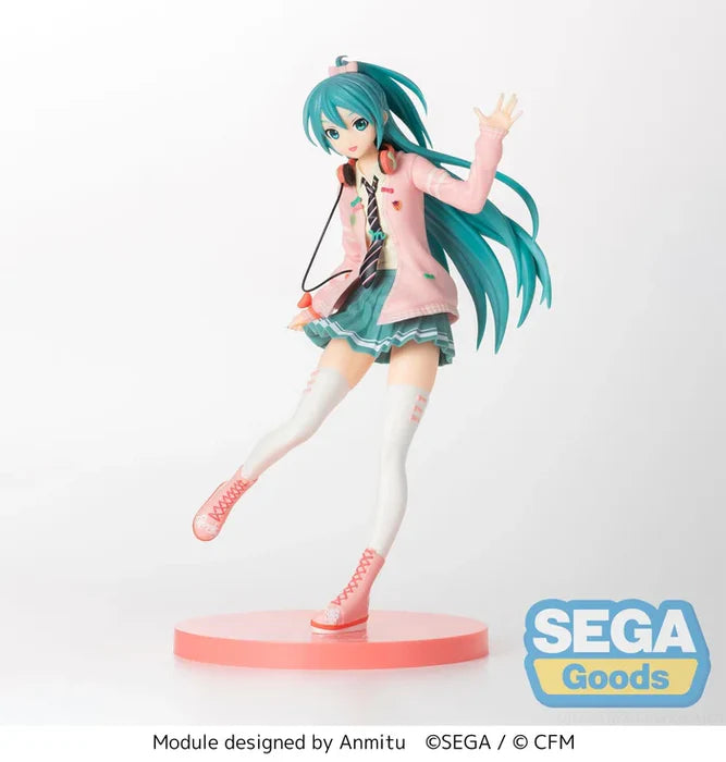 [PRE-ORDER] Super Premium Figure - Hatsune Miku Ribbon Girl - Hatsune Miku: Project DIVA Arcade Future Tone