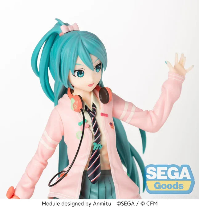 [PRE-ORDER] Super Premium Figure - Hatsune Miku Ribbon Girl - Hatsune Miku: Project DIVA Arcade Future Tone